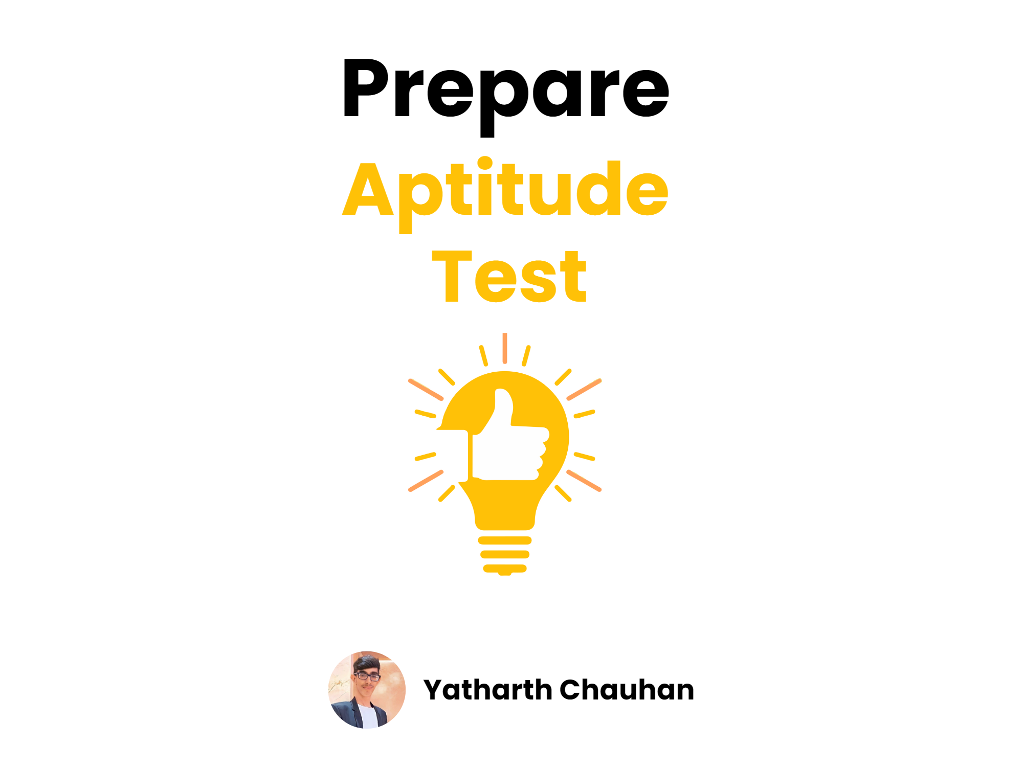 Prepare Aptitude Test