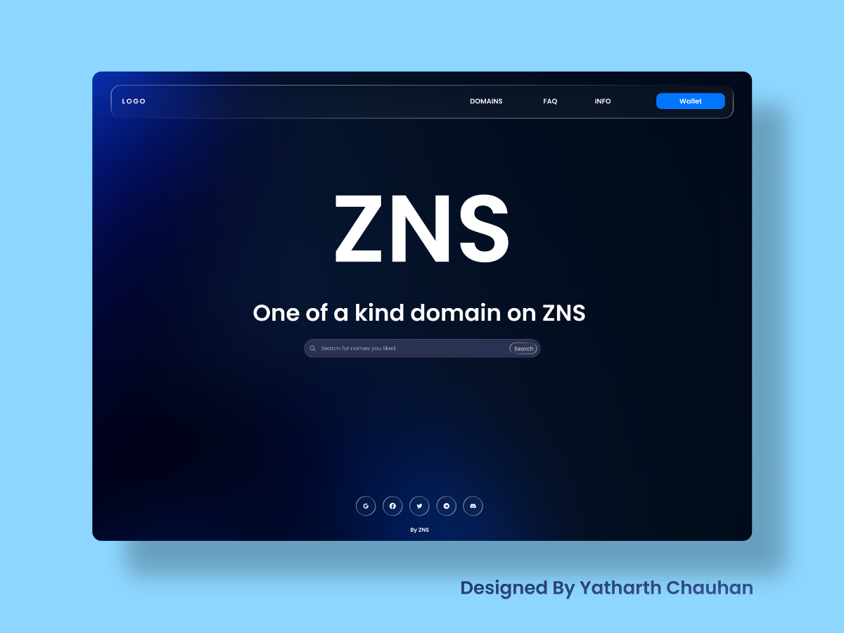 zns web ui design